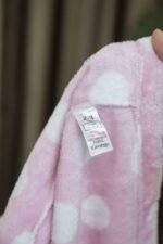 ⁦روب بيبي شيك | لون بينك منقط⁩ - الصورة ⁦3⁩