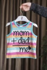 ⁦تيشيرت بناتي صيفي حمالات⁩ - الصورة ⁦2⁩