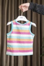 ⁦تيشيرت بناتي صيفي حمالات⁩ - الصورة ⁦3⁩