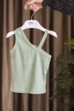 ⁦تيشيرت بناتي صيفي حمالات | Shein⁩ - الصورة ⁦2⁩